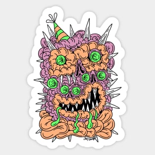 PARTY MONSTER Sticker